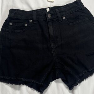 Aerie Black Jean Shorts for Women